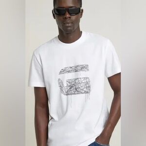 G-STAR RAW Stitch Burger T-Shirt Size Medium NWT